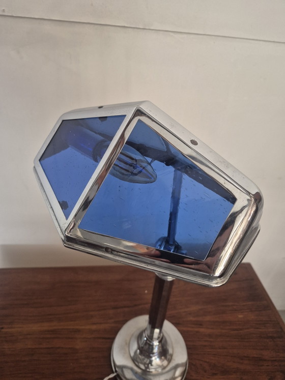 French Art Deco Desk Lamp by Pirouett 1930 – Table lamps, Metal, Glass (photo 13 of 15)