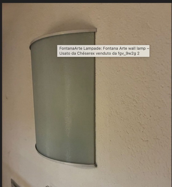 Image 1 of Lampada di design FontanaArte