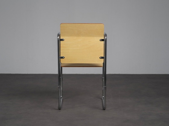 Sedia HOPMI di Gerrit Rietveld, Paesi Bassi, 2013, Edizione limitata 129/150 – Sedie da pranzo, Metal, Wood (photo 5 of 13)