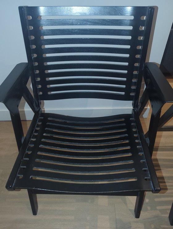 Image 1 of 4 Niko Kralj black design chairs
