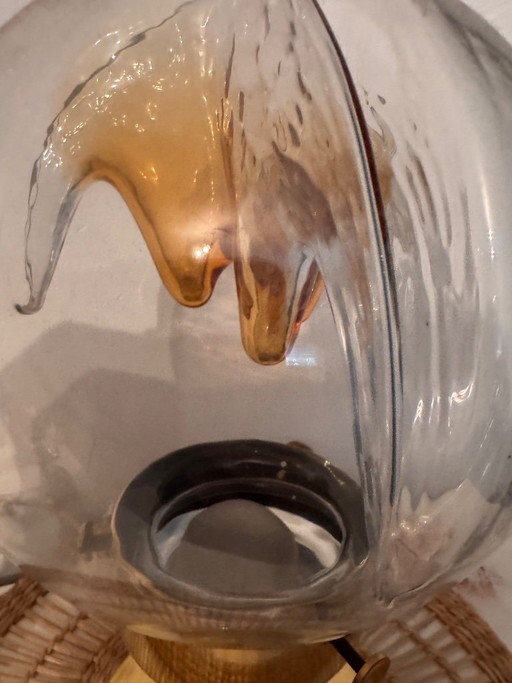 Kaiser lamp, Italian Murano glass, 1970s