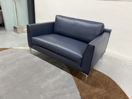 Image 1 of Design on Stock Heelz Loveseat Blauw leer 130