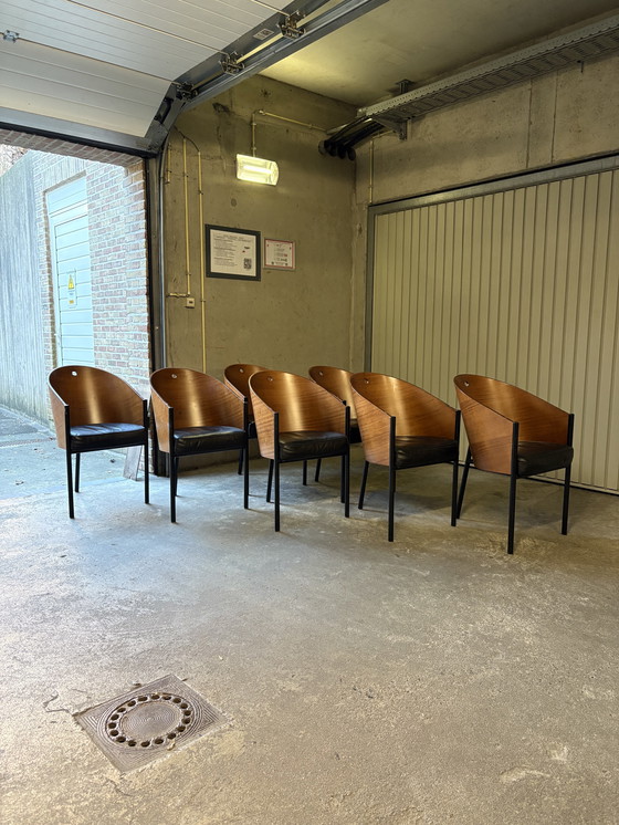 Image 1 of 7x sillas Aleph Driade Costes Philippe Starck en excelente estado!!!