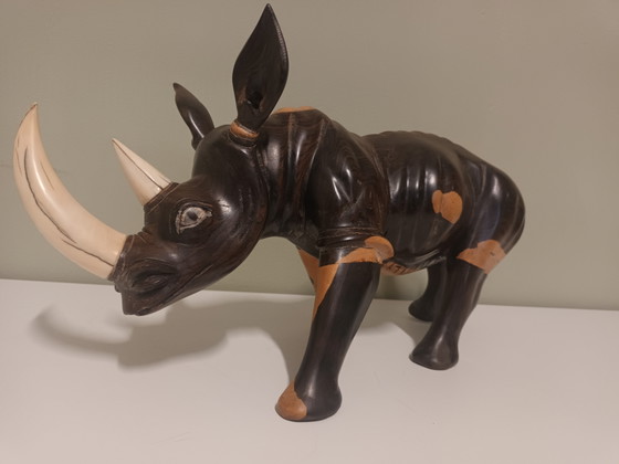 Ebbenhouten Neushoorn – Decoratieve objecten, Wood (photo 2 of 13)