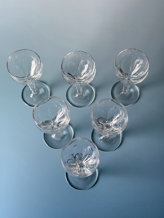 Image 1 of Val Saint Lambert - Service de boisson 6 - Cristal - Gondole