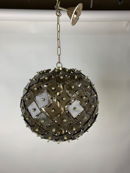 Zero Quattro Sputnik chandelier 1970's