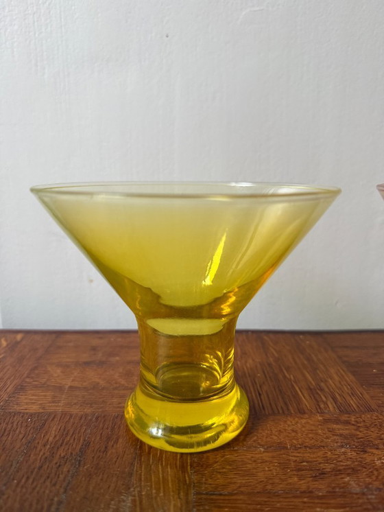 Image 1 of Set di 5 ciotole da dessert colorate Luminarc, Made in France