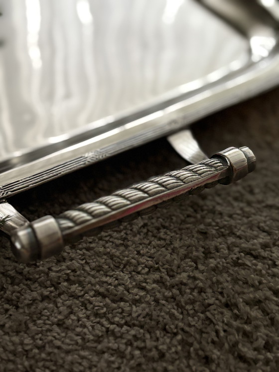 Image 1 of PLATEAU PLAQUÉ ARGENT EICHHOLTZ