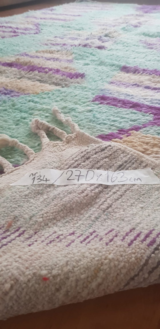 Image 1 of Handgeknoopt Berber kleed wol 270x163cm