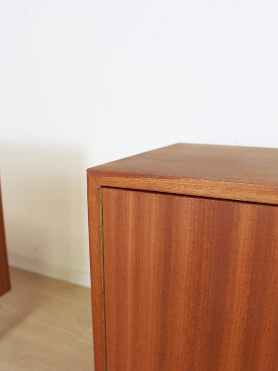 Image 1 of 2x dressoir kastjes – teak