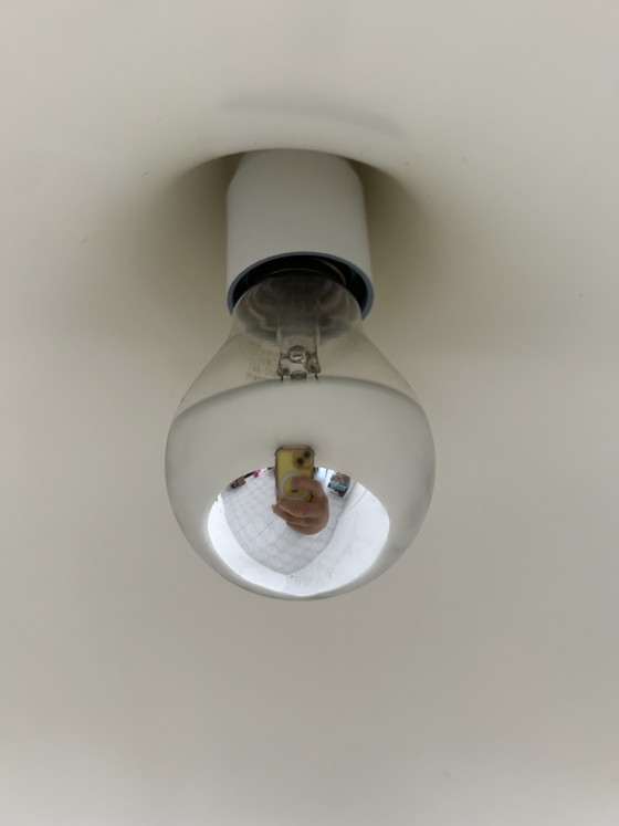 Image 1 of Vintage chrome pendant lamp Lisa Johansson-Pape for Orno