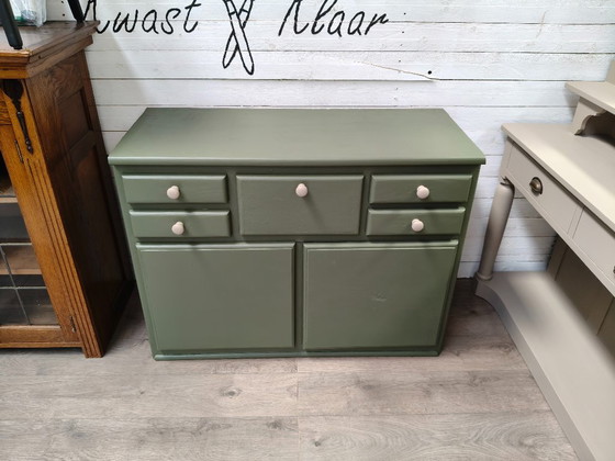 Credenza, verde scuro – Credenze, Wood (photo 4 of 5)