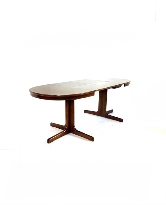 Image 1 of Vintage XL extendable teak dining table, Lübke '60