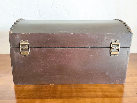 Image 1 of Small wooden chest