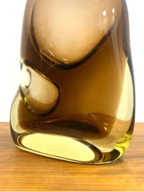 Image 1 of Jarrón retro, Josef Cvrček & Miloslav Klinger, Somerso, años 70, Checoslovaquia