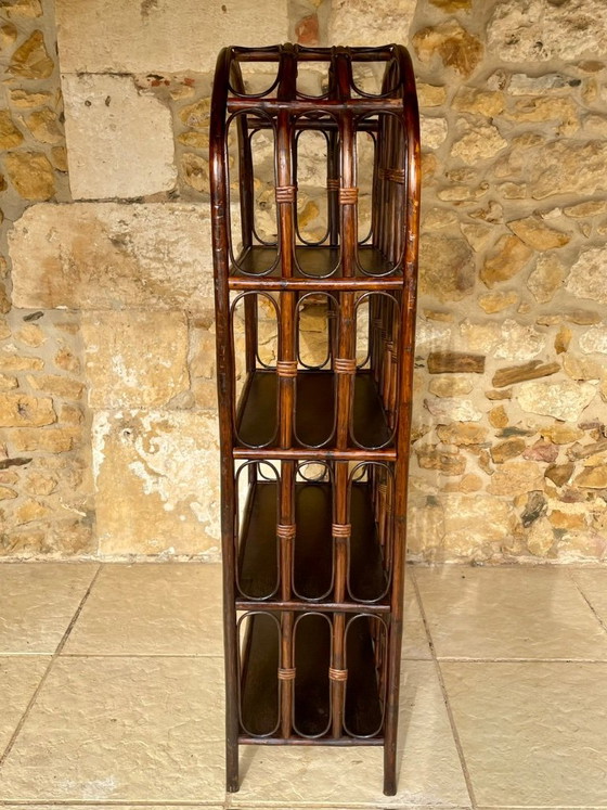 Libreria Vintage in Bambù e Rattan, 1960 – Librerie (photo 20 of 25)