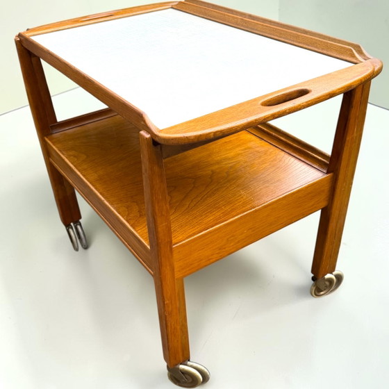 Tingströms 'Julius' Eichen Servierwagen (1960er Jahre) – Tingstrom, Wood (photo 11 of 13)