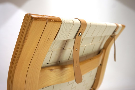 Image 1 of Sillón Ikea con otomana de Ilmari Lappalainen, 1999