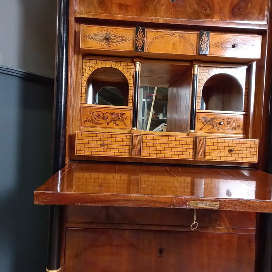 Image 1 of Französischer antiker Empire-Kabinettssekretär, 19. Jahrhundert