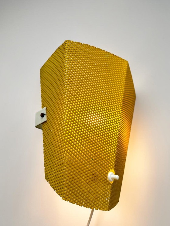 Rare set of 3 Perfolux Wall lights – Hiemstra & Evenblij, 1954 – Metal (photo 5 of 22)