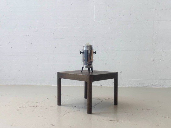 Table d'appoint en bois foncé, style années 60/70 – Tables d'appoint, Wood (photo 7 of 12)