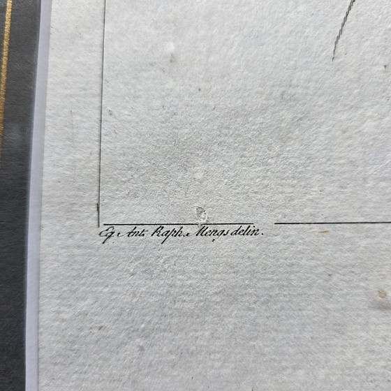 Image 1 of Antique Italian engraving after Raphael Sanzio, 18th century