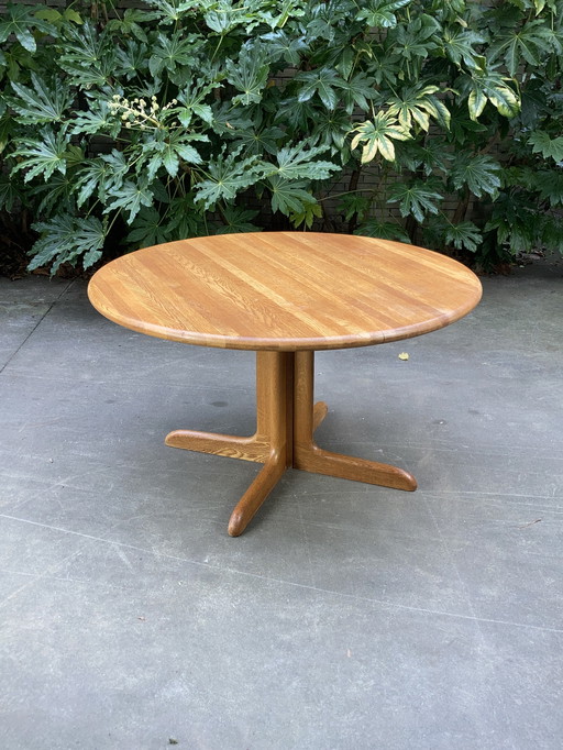 Vintage Niels O. Moller Danish Round Oval Dining Table 1960S