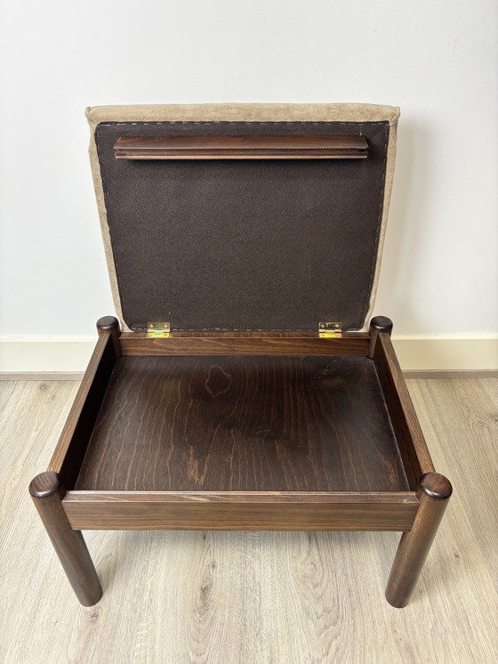 Image 1 of Pouf/sgabello contenitore Farstrup vintage danese, anni '70 -'80
