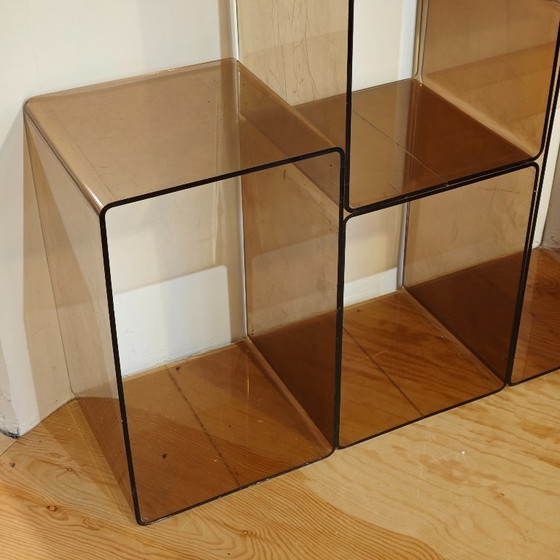 Image 1 of Cubes Vintage en Plexiglas Roche Bobois