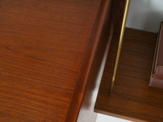 Image 1 of Modulaire wandkast van teakhout, Deens design, jaren 60, gemaakt in Denemarken.