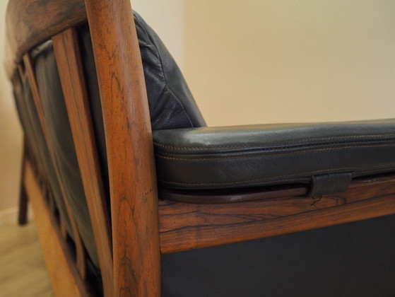 Three-Seater Sofa by Gunnar Myrstrand for Källemo, Rosewood and Leather, 1960s – 3-5 seaters (photo 15 of 24)