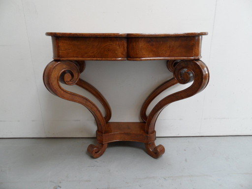 Antique Trumeau Wall Table
