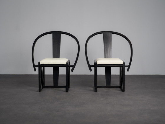 Pair of "Contraste" Chairs by Pascal Mourgue for Forum Diffusion, France, 1982, Adjustable recliner chair (photo 2 of 13)