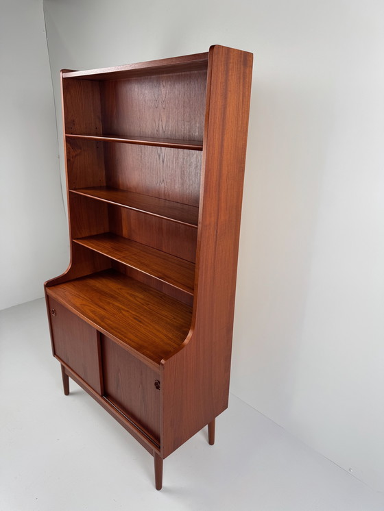 Image 1 of Johannes Sorth for Nexø Møbelfabrik Bornholm Bookcase with Storage