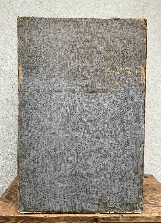 Seltene Laine Du Pingouin-Kurzwarenvitrine aus den 1930er Jahren von Cartonnages Mulliez-Richebé (photo 10 of 12)