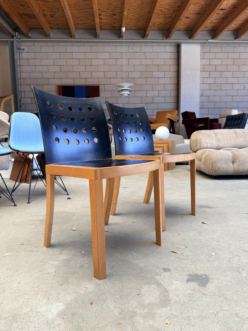 Casala Postmodern Diningchair (Voorraad: 10) – eetkamerstoelen, Wood