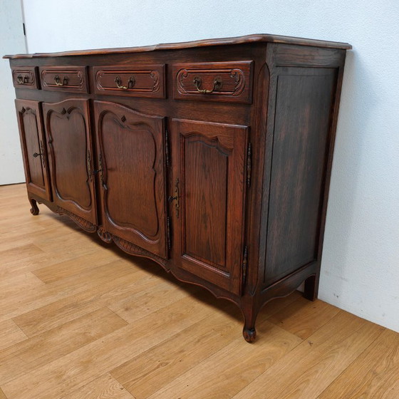 Image 1 of Vintage Louis XV wandkast buffetkast dressoir ladekast