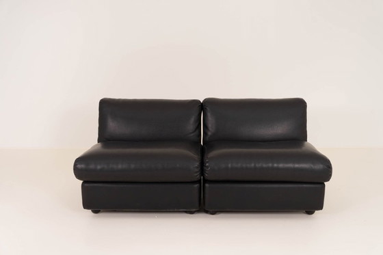 Image 1 of Mario Bellini voor B&B Italia - Amanta Loungestoel