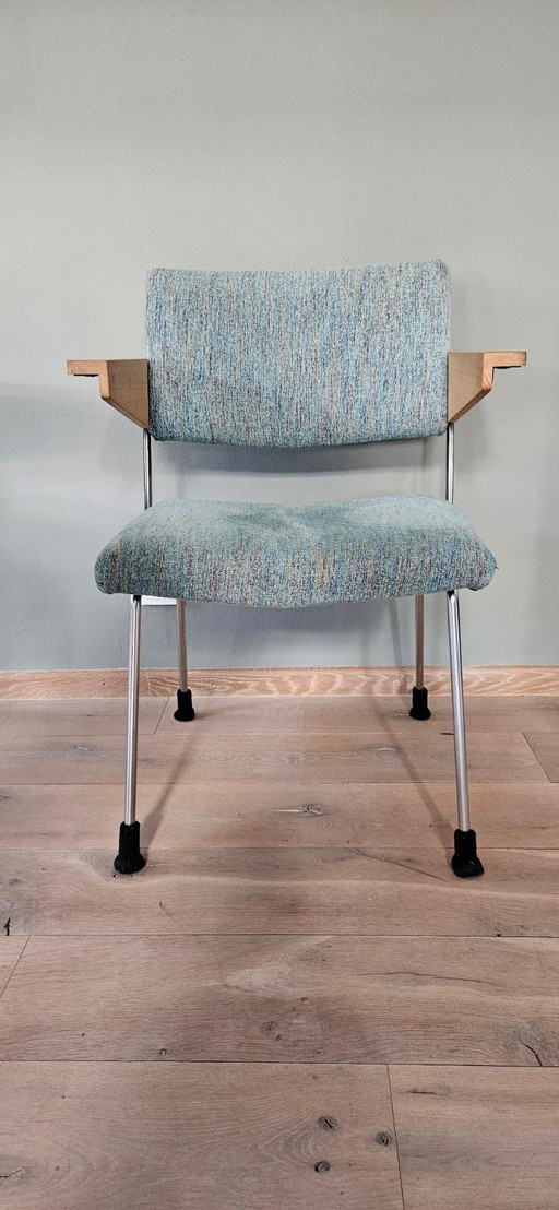 Set van 6 Gispen Cordemeyer 1268 Stoelen – Mid-Century Modern, 1963