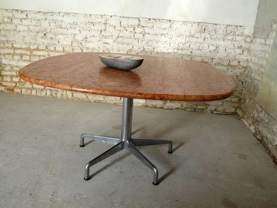 Esstisch von Giancarlo Piretti für Castelli aus Terrakotta-Travertin – Esstische, Aluminium, Design (photo 4 of 13)