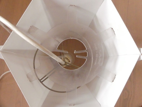 Image 1 of Plafondlamp Lars Eiler Schiøler voor Hoyrup kunststof UK1aeb