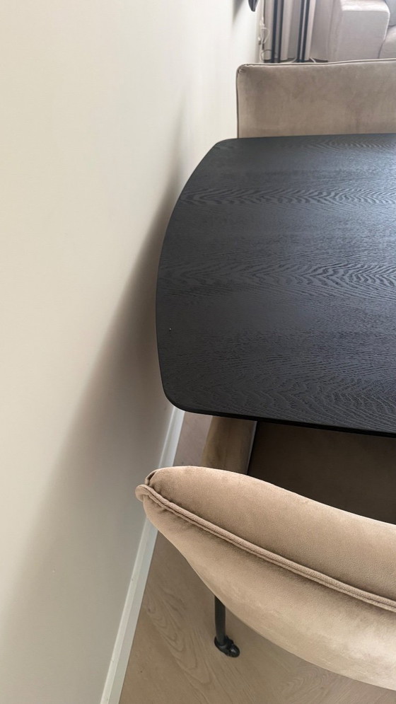 Beautiful Table 220x100 Steel Legs. 1 Year Old – Dining tables, Mdf (photo 4 of 6)