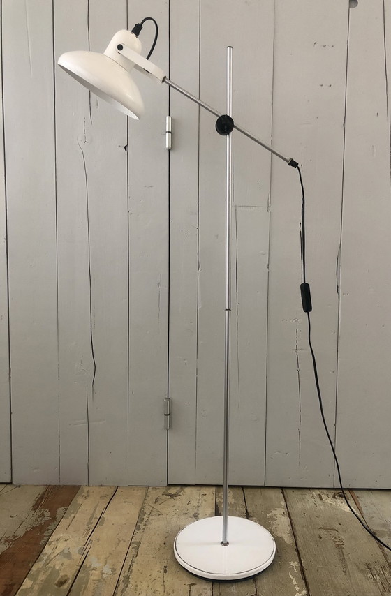 Image 1 of Anvia vintage floor lamp white J. Hoogervorst