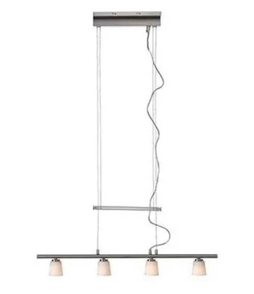 Hanglamp met 4 spots, IKEA Tidig, geborsteld metaal
