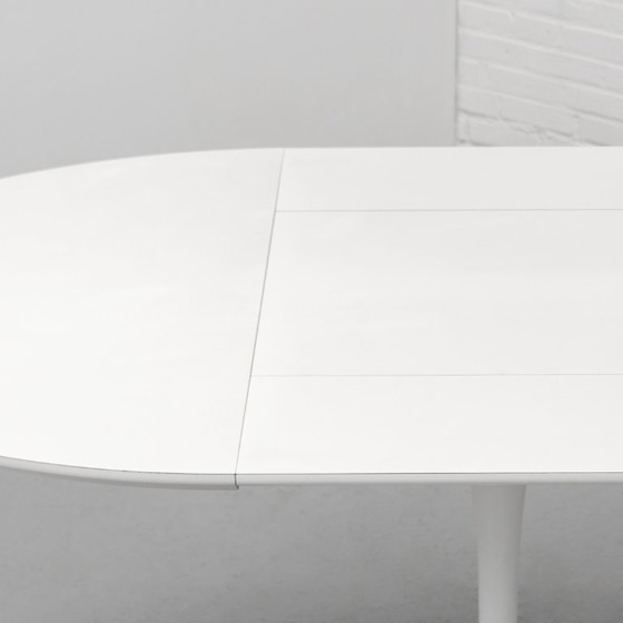 Image 1 of Knoll Tulip Extendable Dining Table Eero Saarinen, 1980