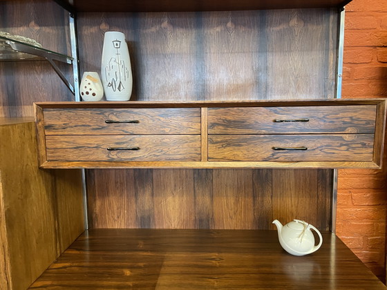 Image 1 of Sistema di pareti in palissandro vintage e unico