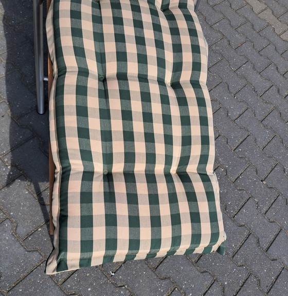 Image 1 of Stylist-Line Deckchair/Lounging Chair with Detachable Footrest and Cushion