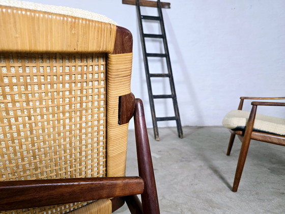 Image 1 of Hartmut Lohmeyer Set Mid Century anni '60 e '70 Panche Poltrone Poltrona Vintage Suite