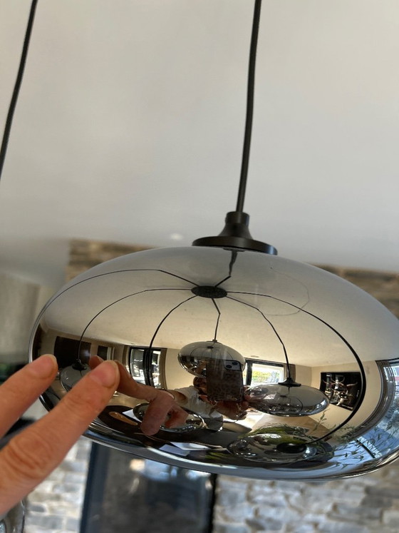 By Eve Bulbs 7 glasses with tentacle – Pendant lamps, Metal (photo 5 of 5)