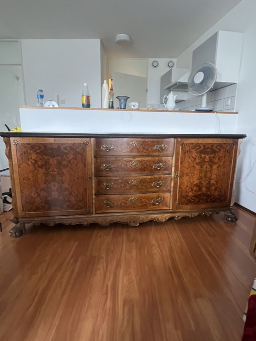 Credenza con impiallacciatura in radica di noce – dressoirs, Wood (photo 2 of 8)
